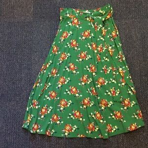 Green summer skirt💚